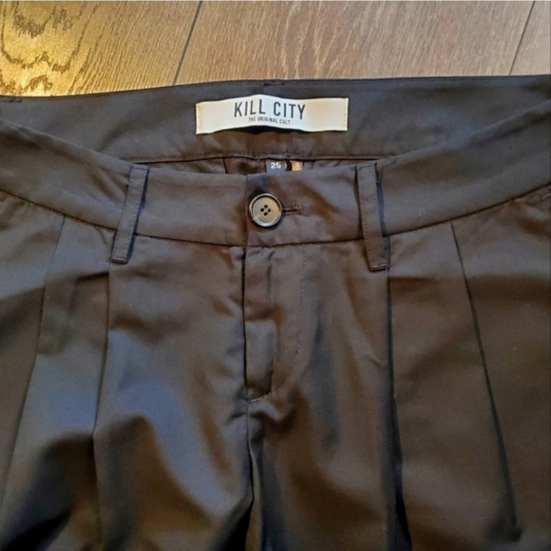 Kill City The Original Cult Black Pleated Pants - photo 4