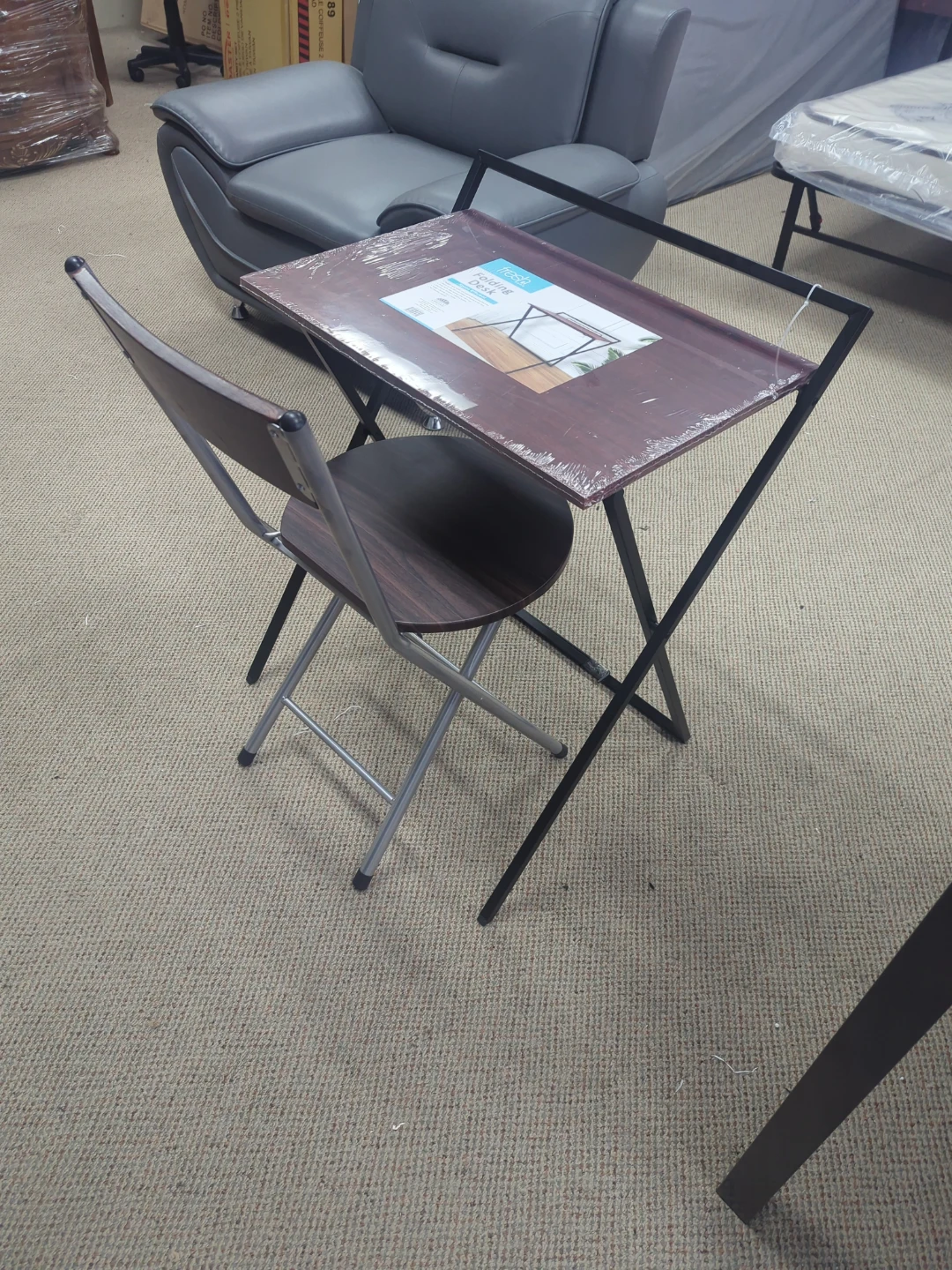 Frost Folding Desk and Chair Set