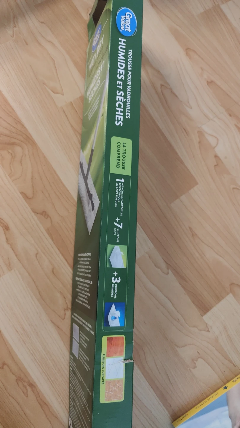 Great Value Wet & Dry Mop Sweeper Kit - photo 3