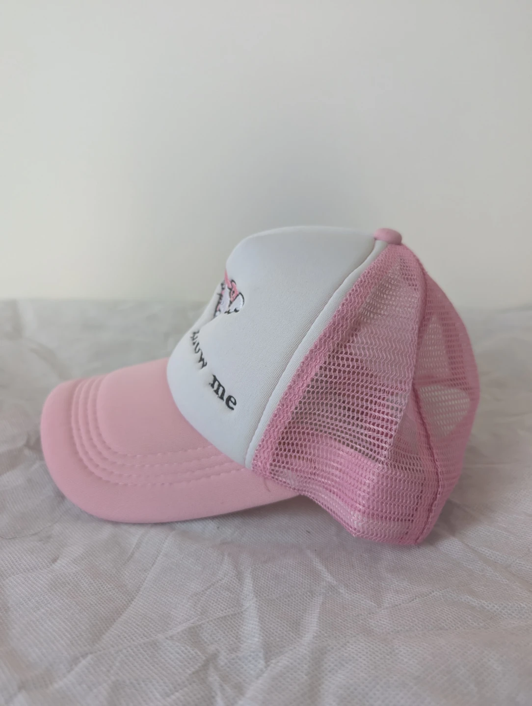 Pink and White Hello Kitty Trucker Hat - photo 2