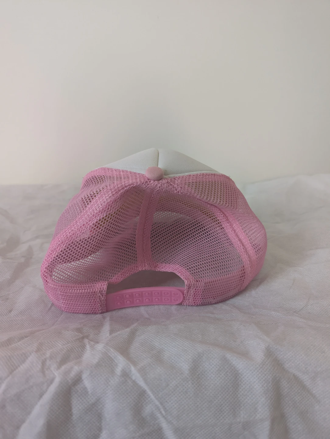 Pink and White Hello Kitty Trucker Hat - photo 3