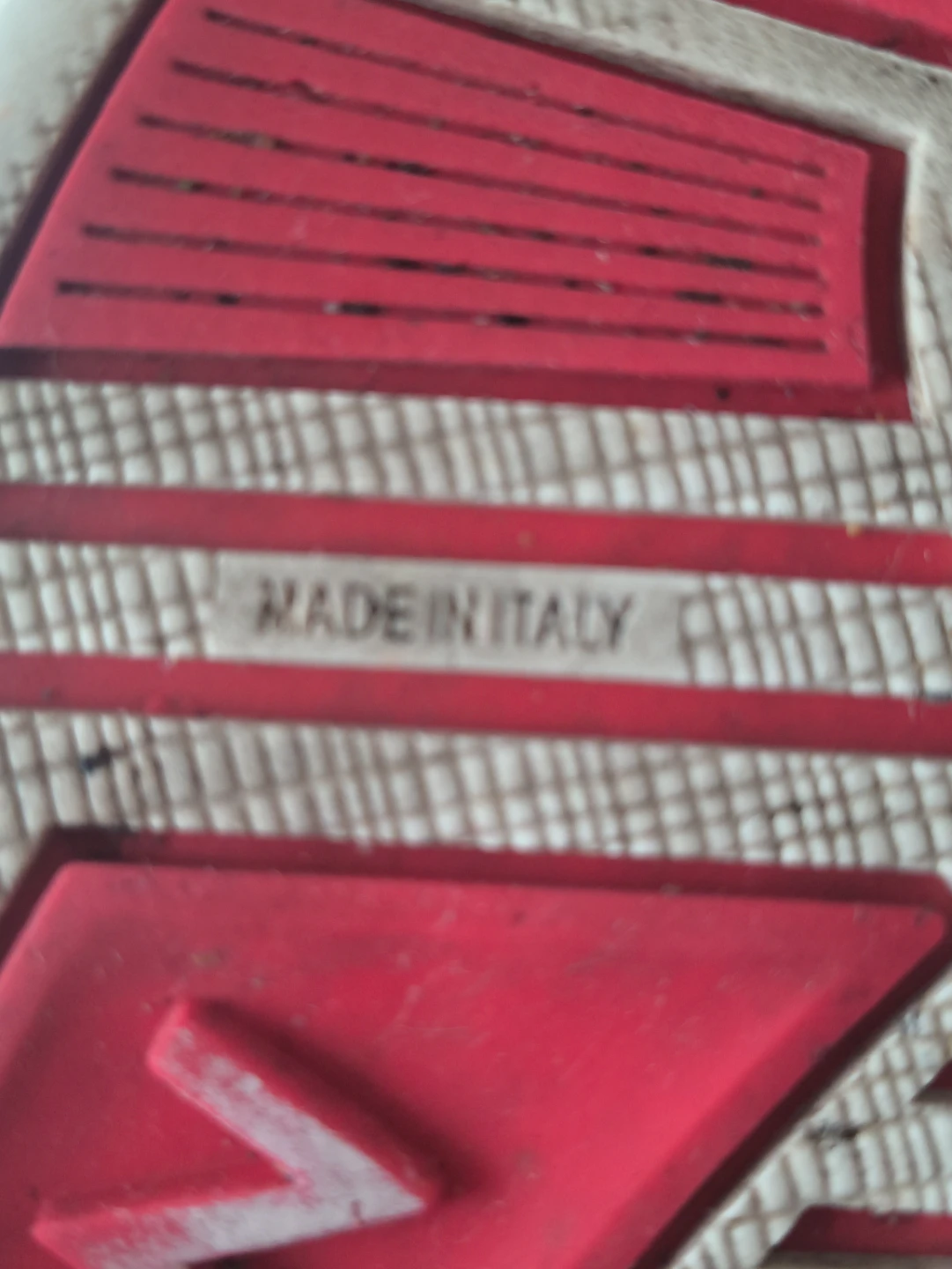 Louis Vuitton Red & White Sneakers - photo 4
