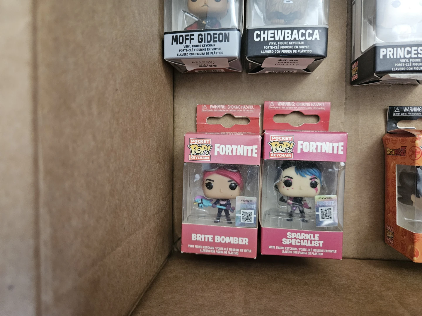 Funko Pop! Keychain Bundle (Fortnite, Star Wars, etc.) - photo 4