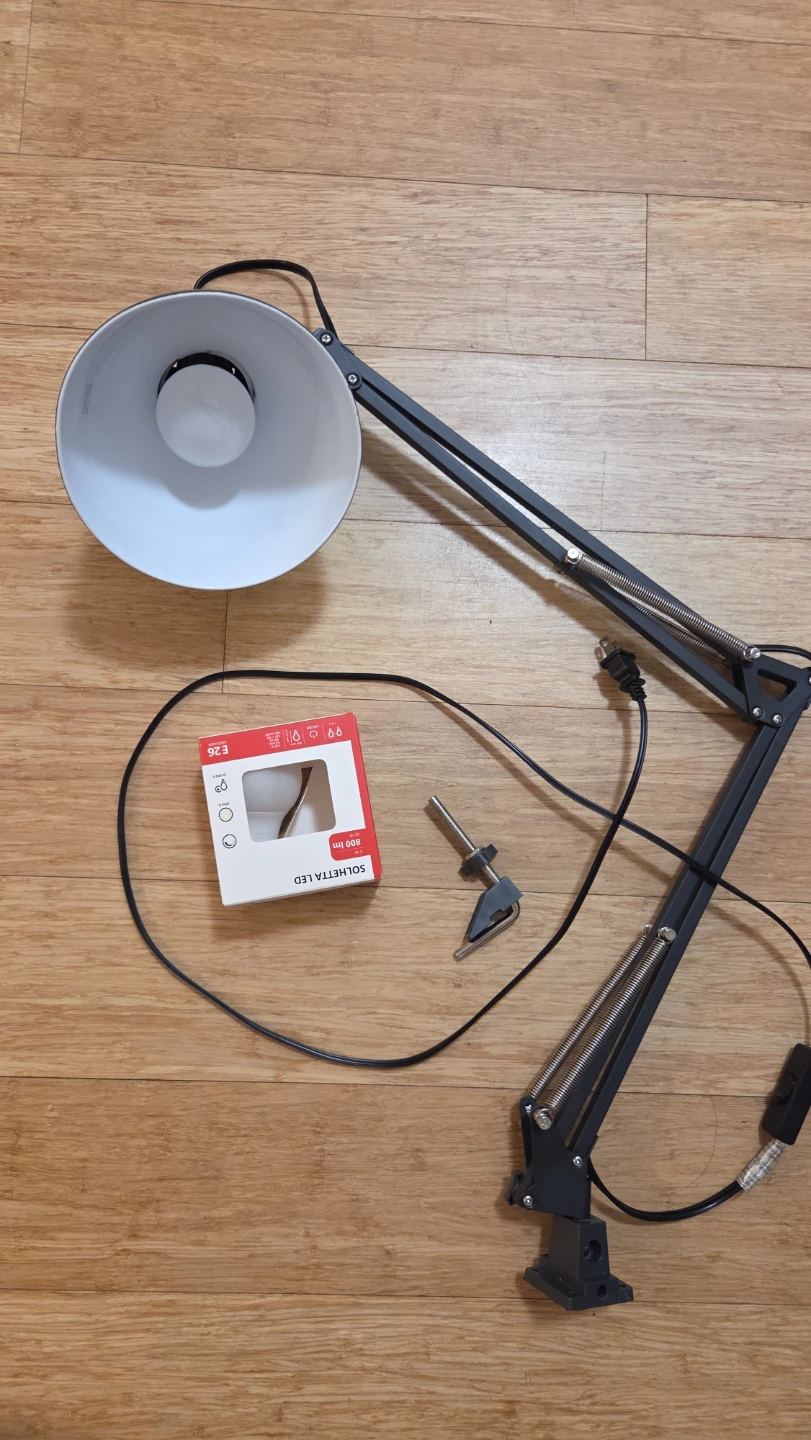 Desk Lamp w/ two light bulbs - photo 2