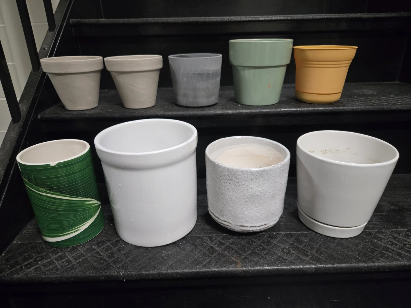 9-Pc Multi-Size Plant Pot & Garden Planter Bundle - photo 2