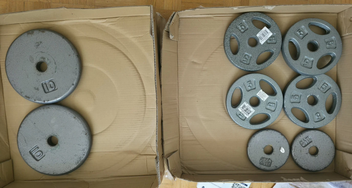 Assorted Weight Plates