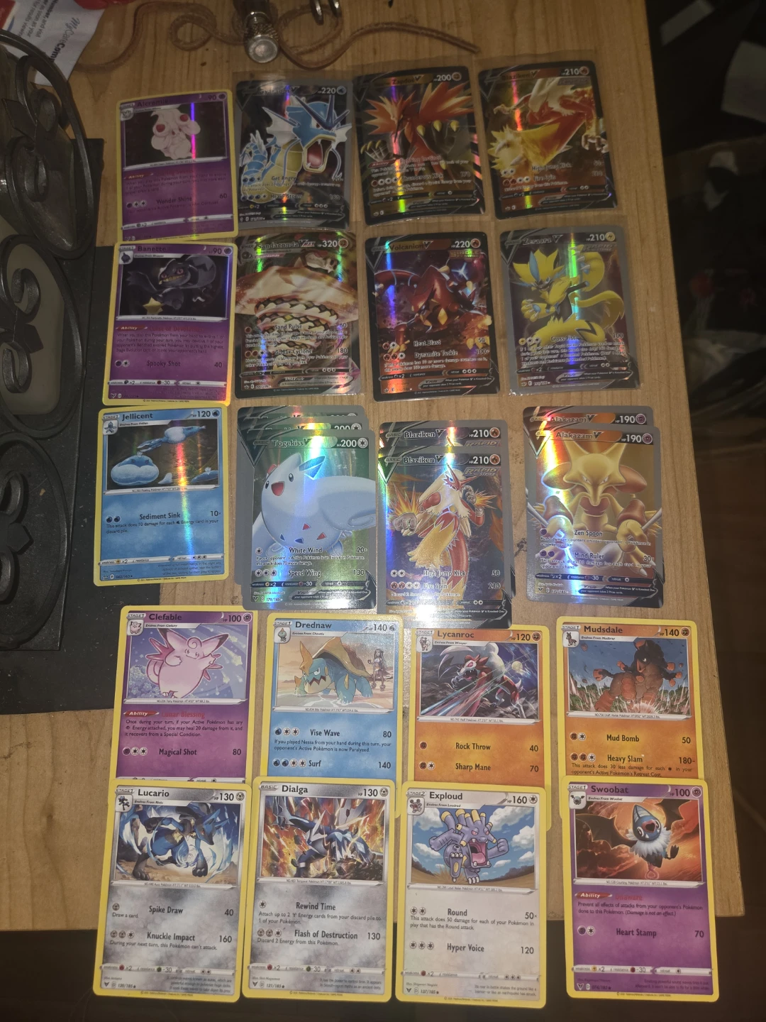 Assorted Pokemon Trading Cards