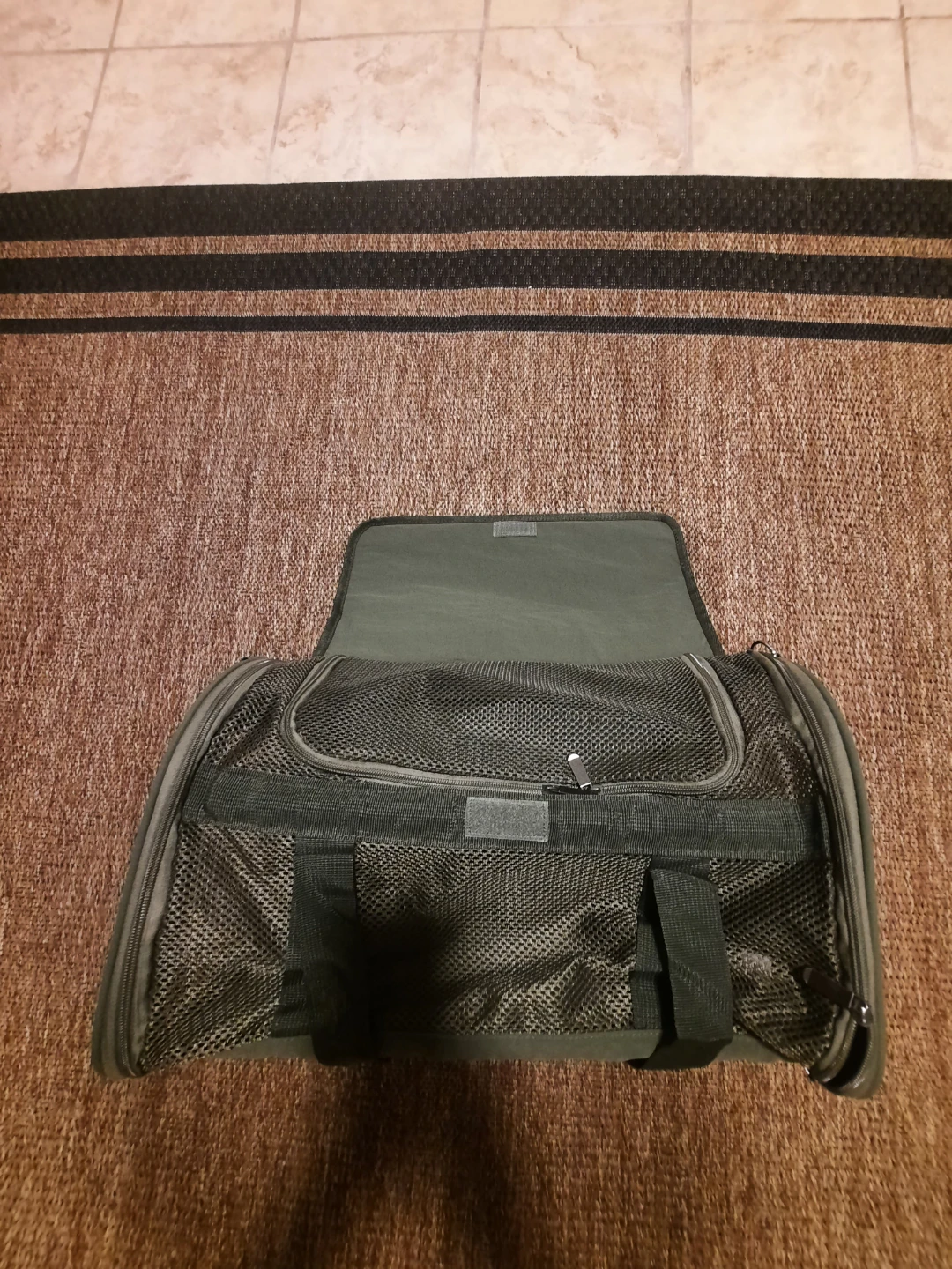 Cat Carrier, Light & Airy Pet Carrier, Green - photo 2