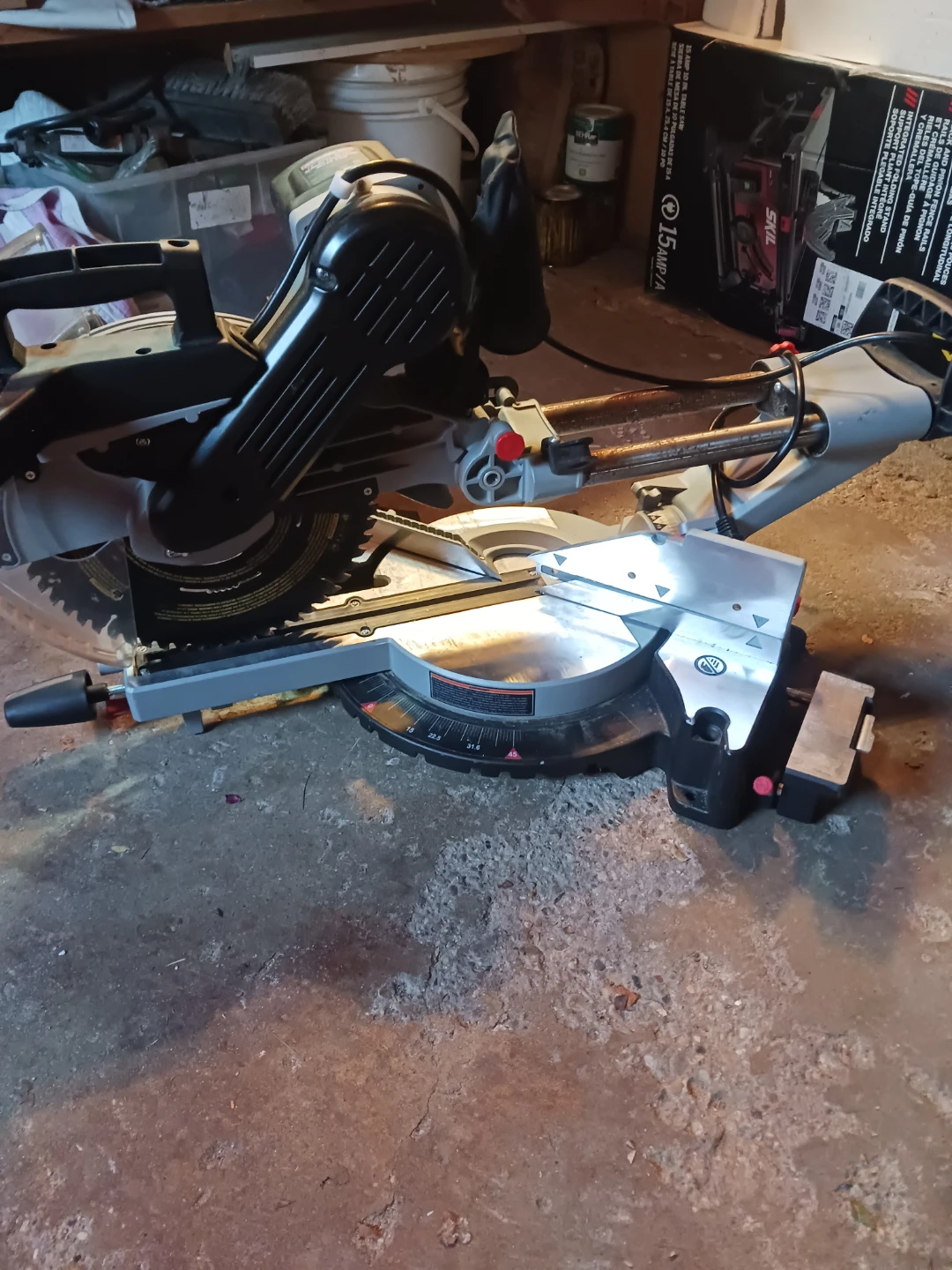 Admiral 12"Sliding Compound Miter Saw dual bevel - photo 2