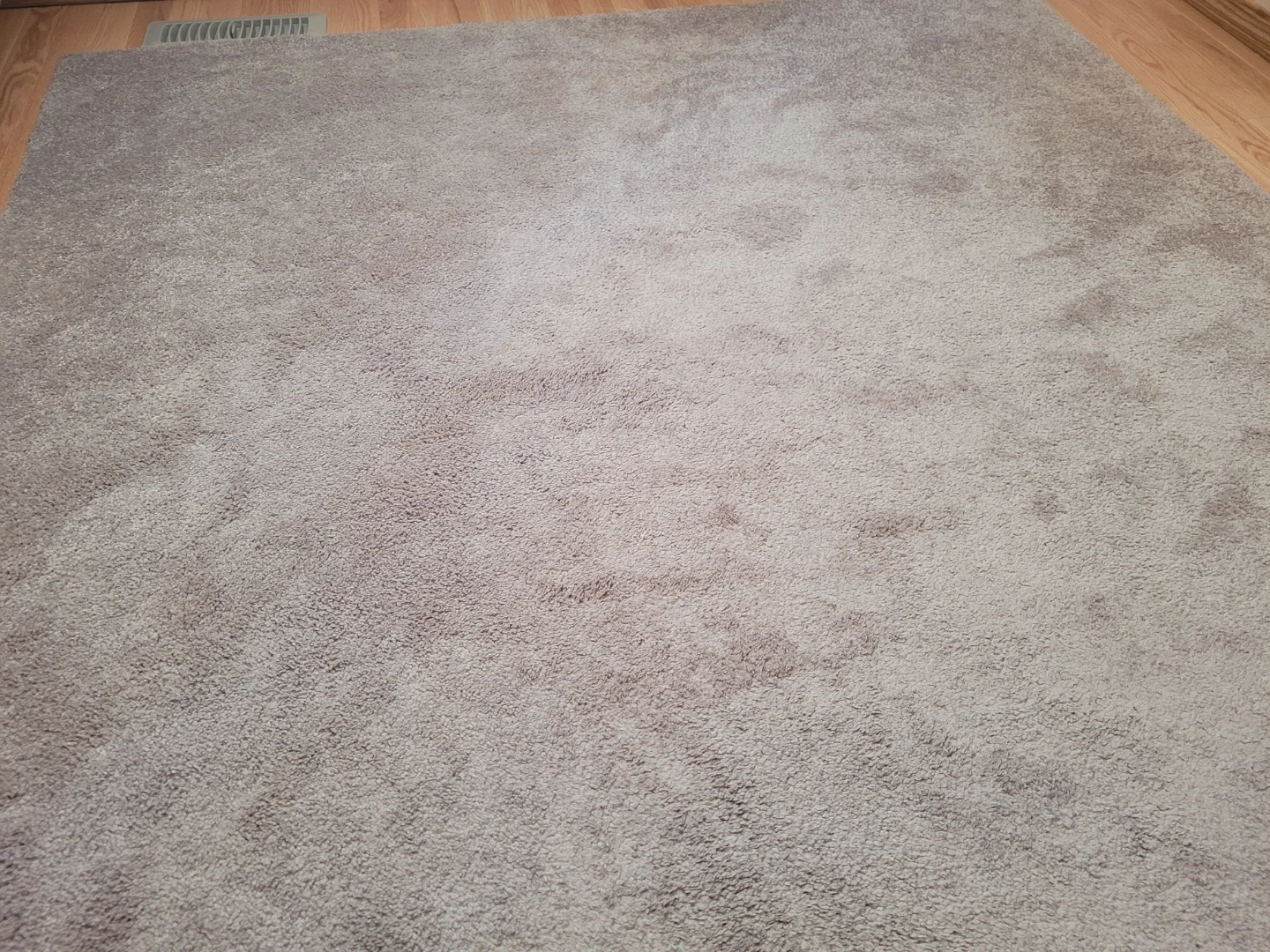 Large Shag Area Rug - Grey
