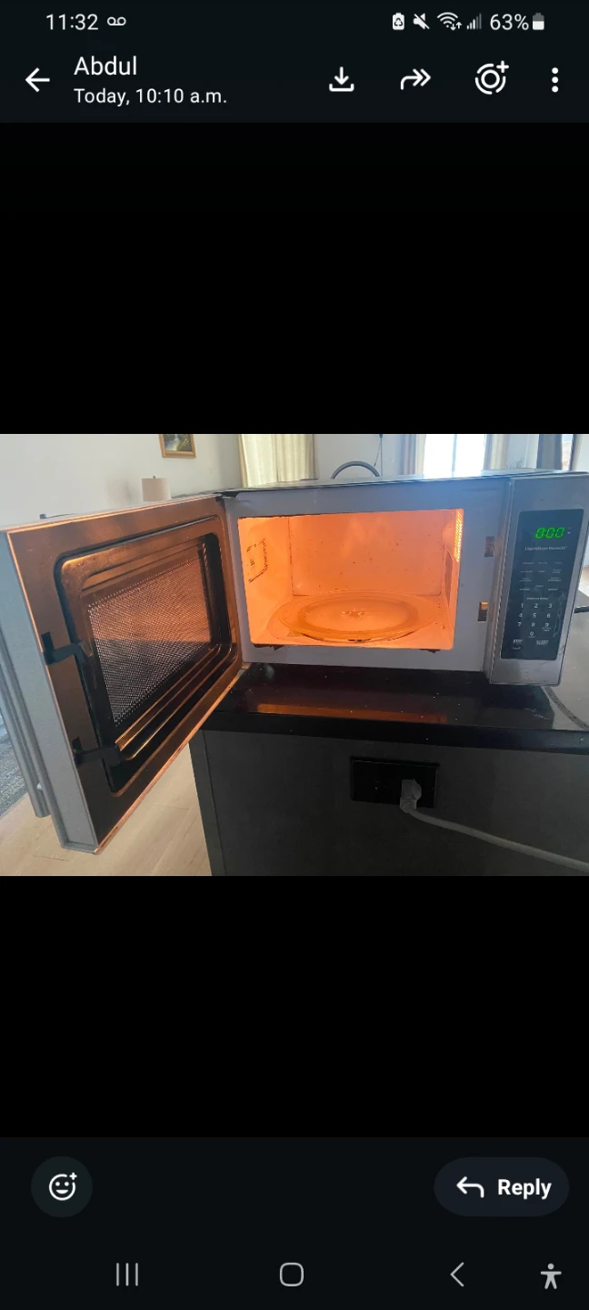 Hamilton Beach Microwave - photo 3