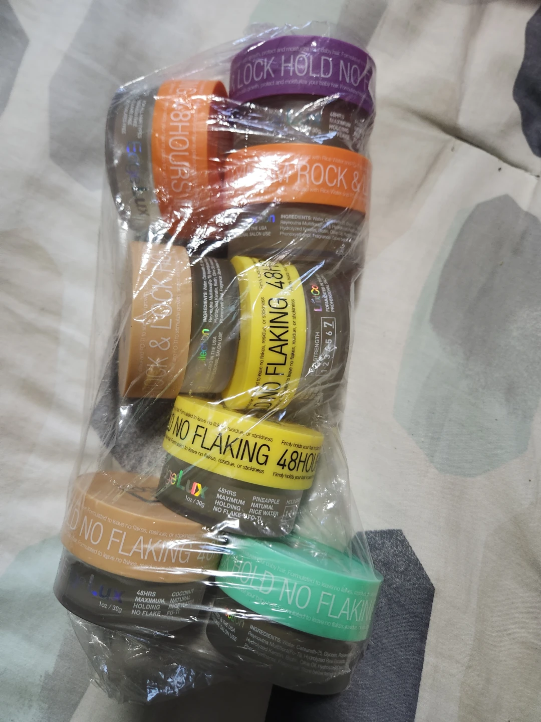 Edge Lux LOC Lock Hold No Flaking Hair Gel Assorted Scents