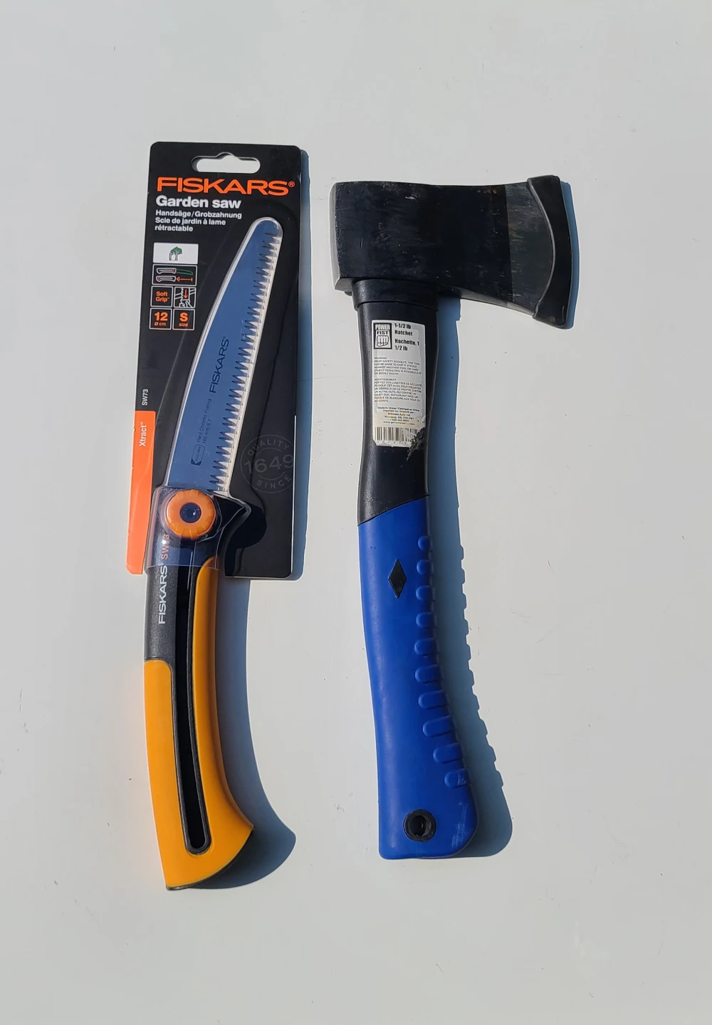 Camping Axe & *New Saw - Perfect for Outdoor Adventures!