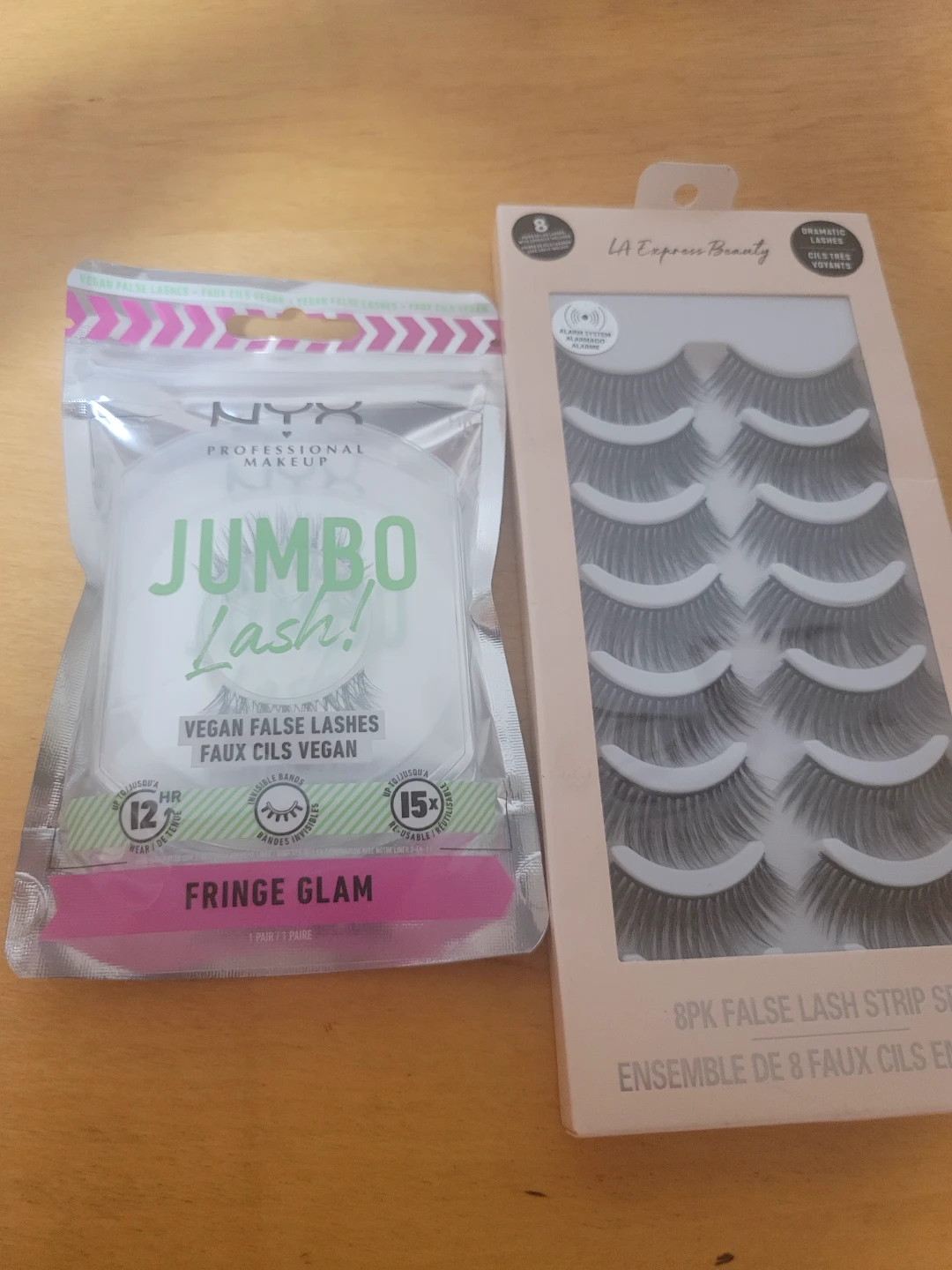 NYX Jumbo Lash! False Lashes & LA Express Beauty Dramatic Lashes