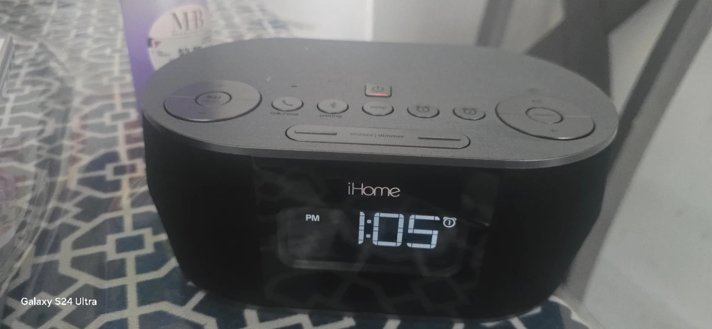 iHome Bluetooth Alarm Clock Radio