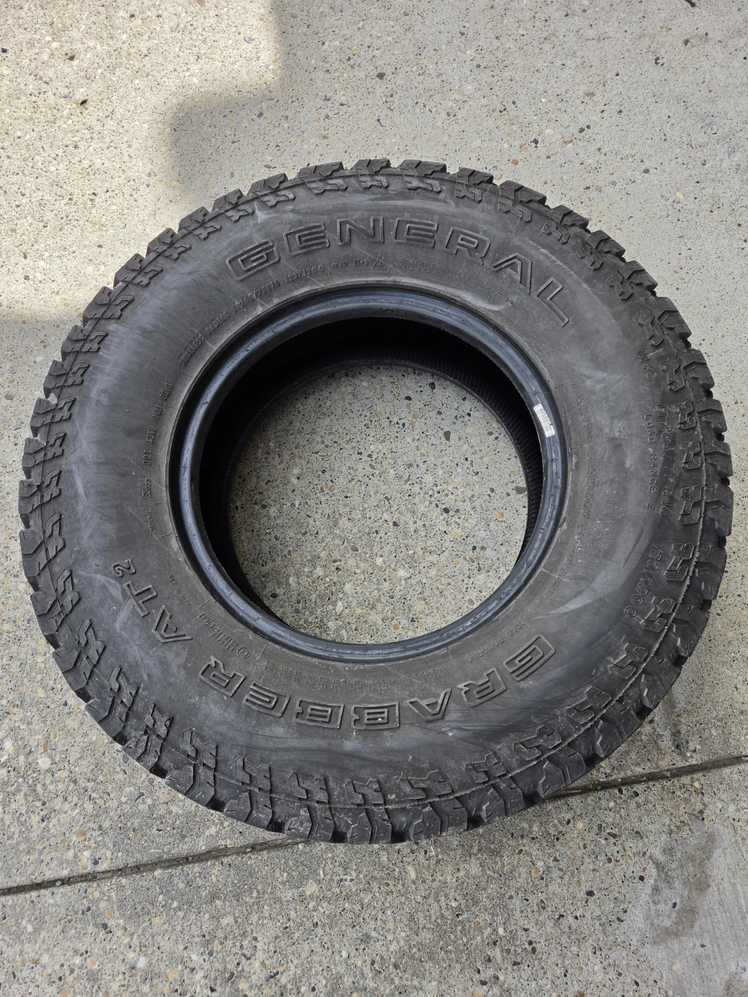 General Grabber AT2 Tires LT265/75R16 (Set of 2) - photo 3