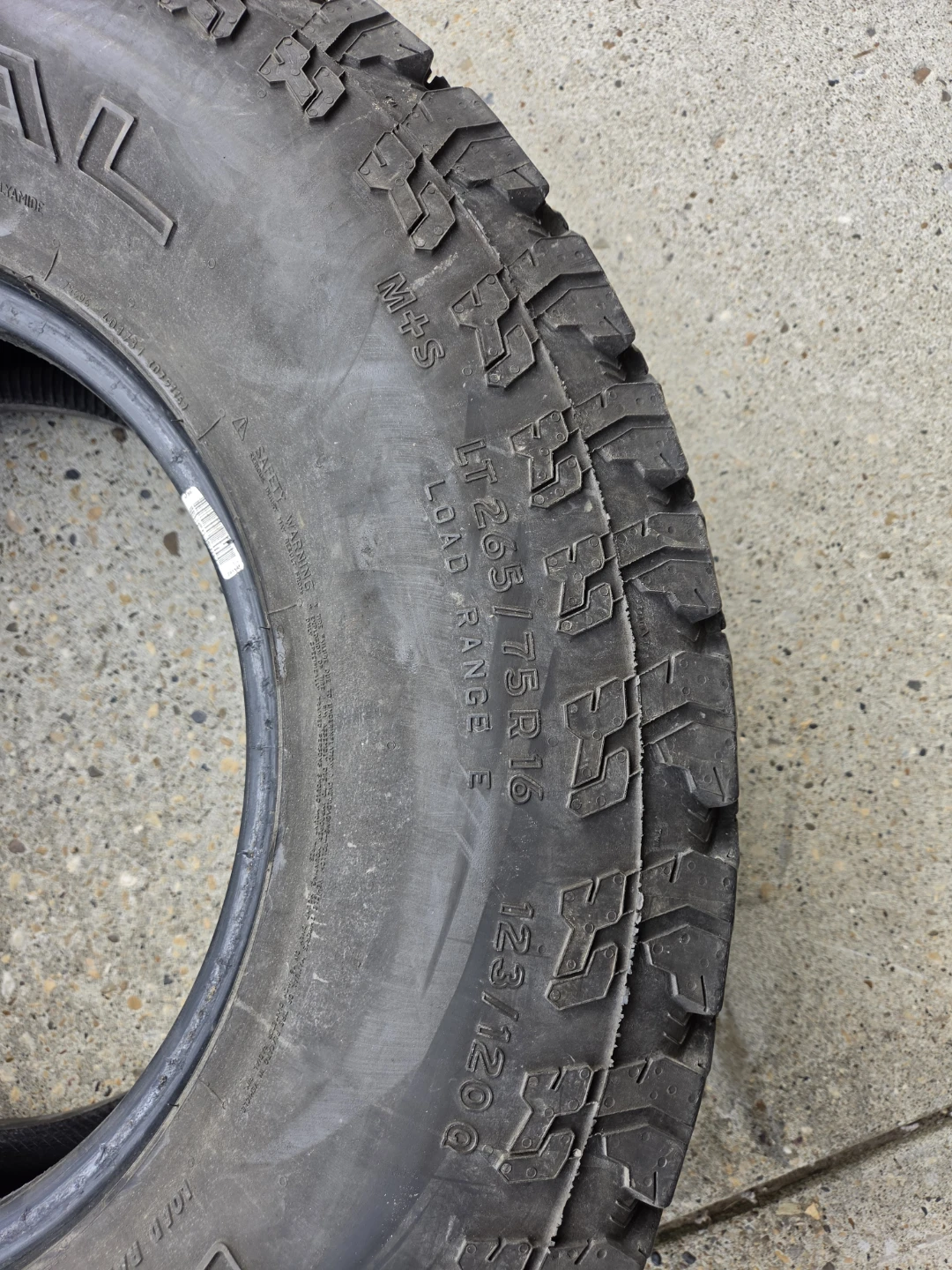 General Grabber AT2 Tires LT265/75R16 (Set of 2) - photo 4