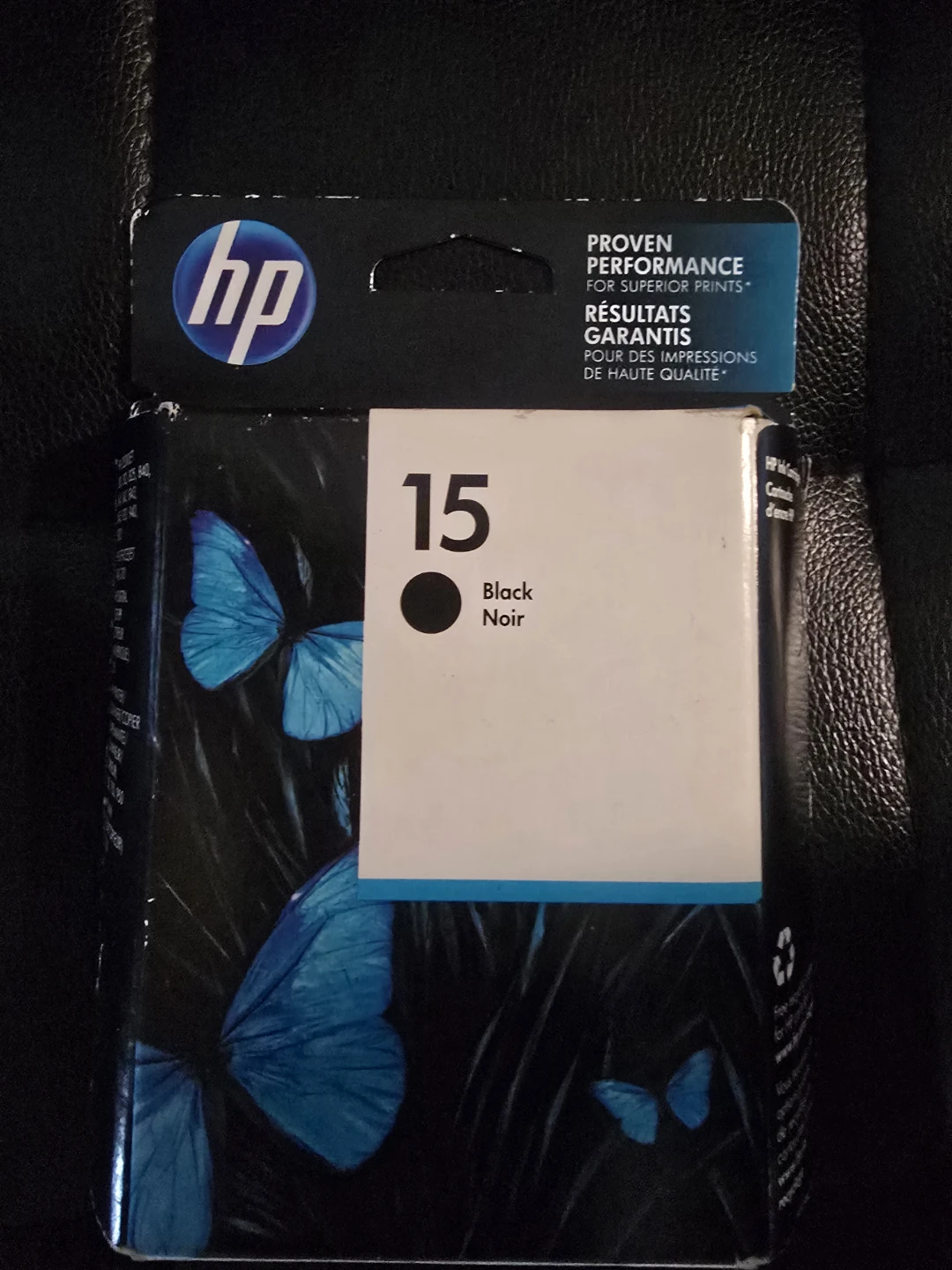 NEW! Genuine Hp 15 Black Ink Cartridges