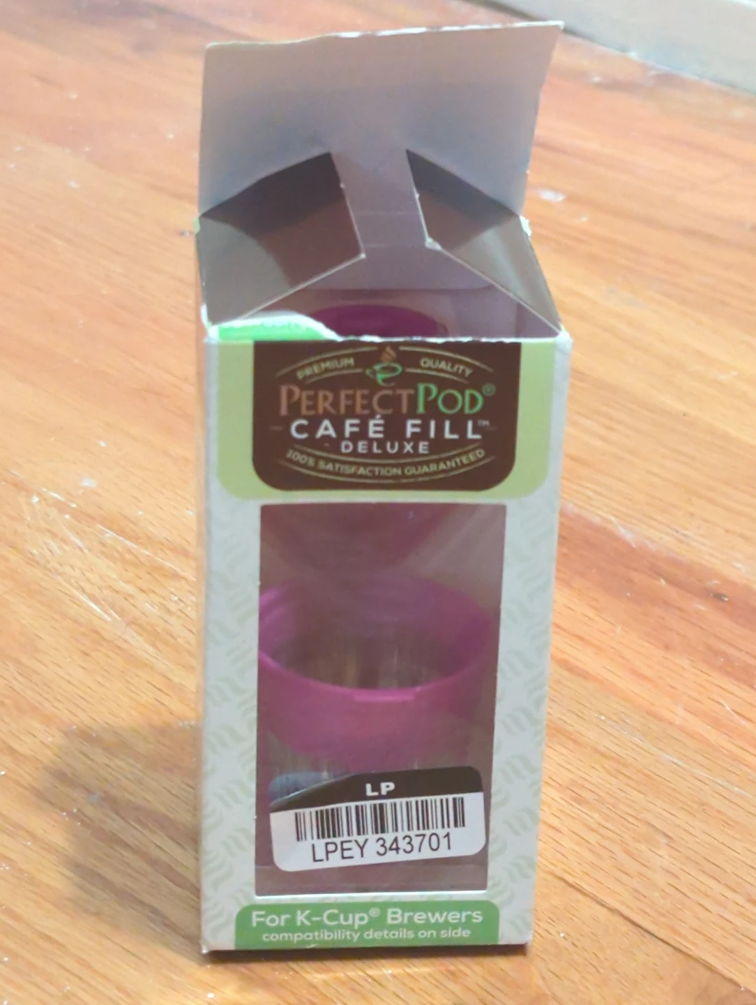 Perfect Pod Cafe Fill Deluxe - Reusable Coffee Filter Cup