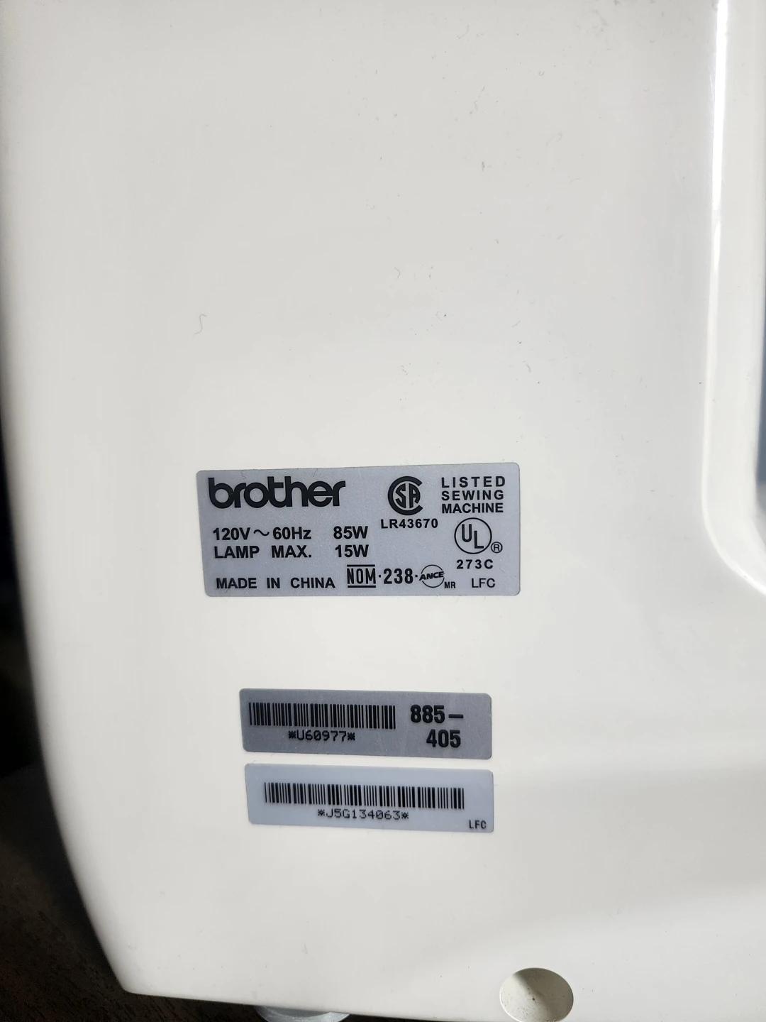 Brother LS-2125 Sewing Machine - photo 2