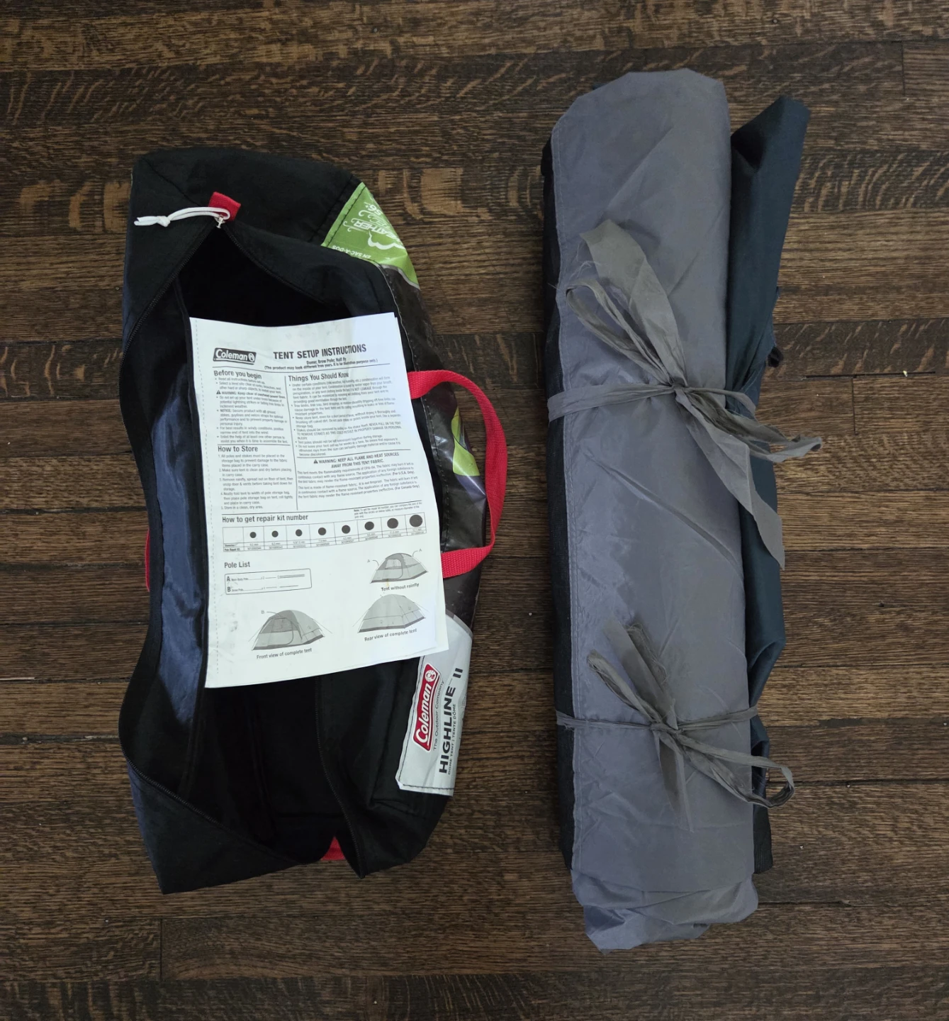 Coleman Highline 3 Person Dome Tent - Used Once - photo 4