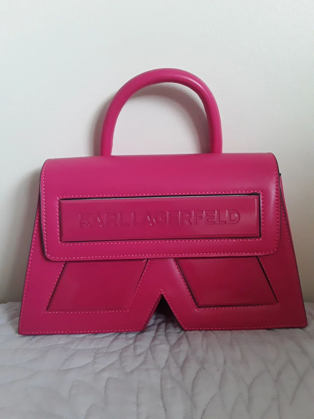 Karl Lagerfeld Pink Handbag