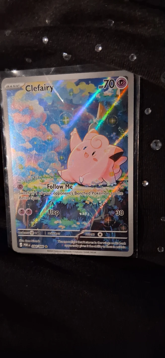 Pokemon Clefairy Trading Card 094/088