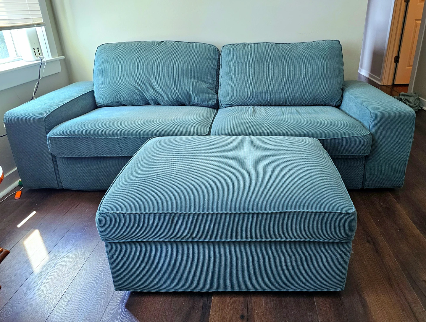 IKEA KIVIK SET Loveseat, Storage Ottoman and Chaise