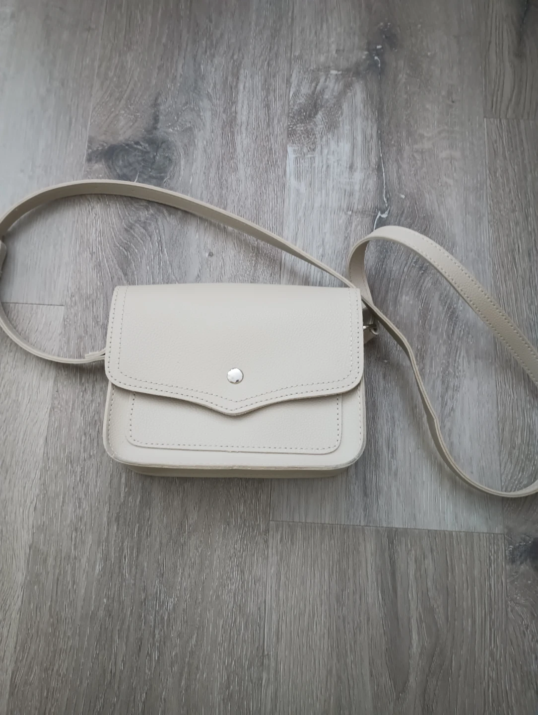Cream Crossbody Purse