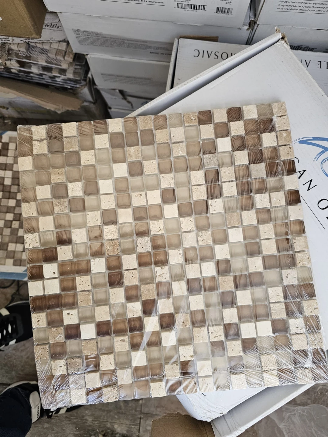 American Olean Marble and Glass Mosaic Tile DG47 - photo 3