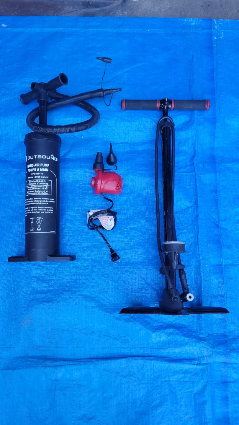 Hand & electric Air Pumps -$10 each