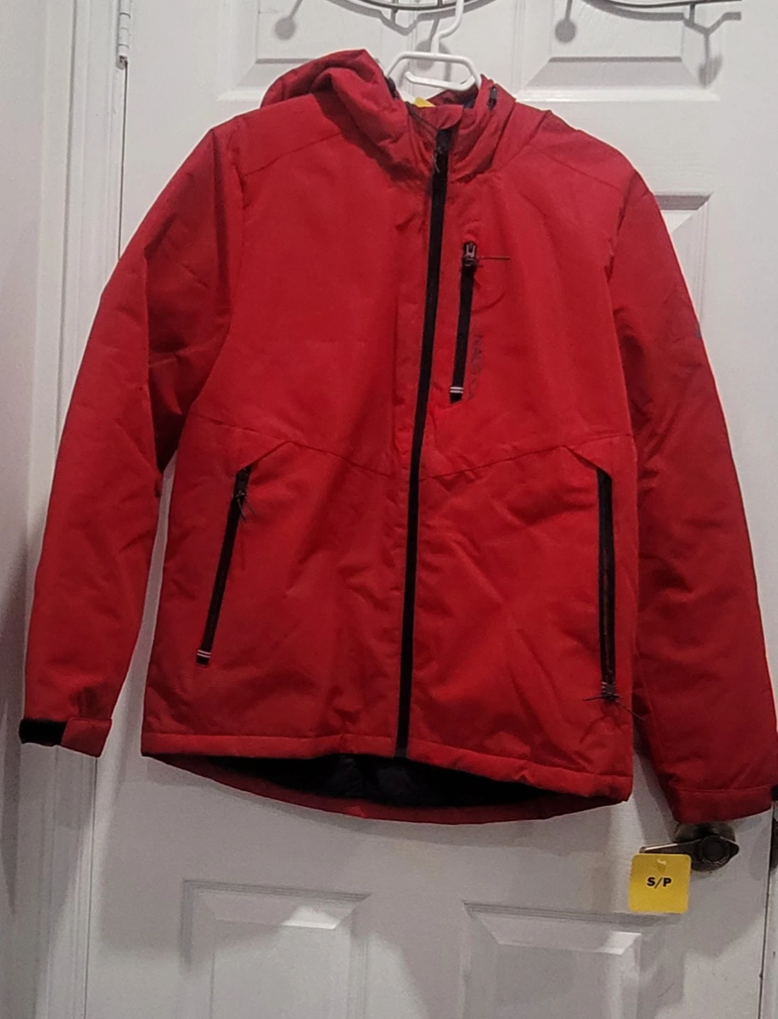 Red Hooded Jacket