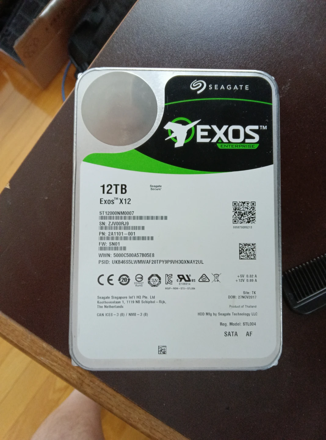 Seagate Exos X12 12TB SATA Hard Drive