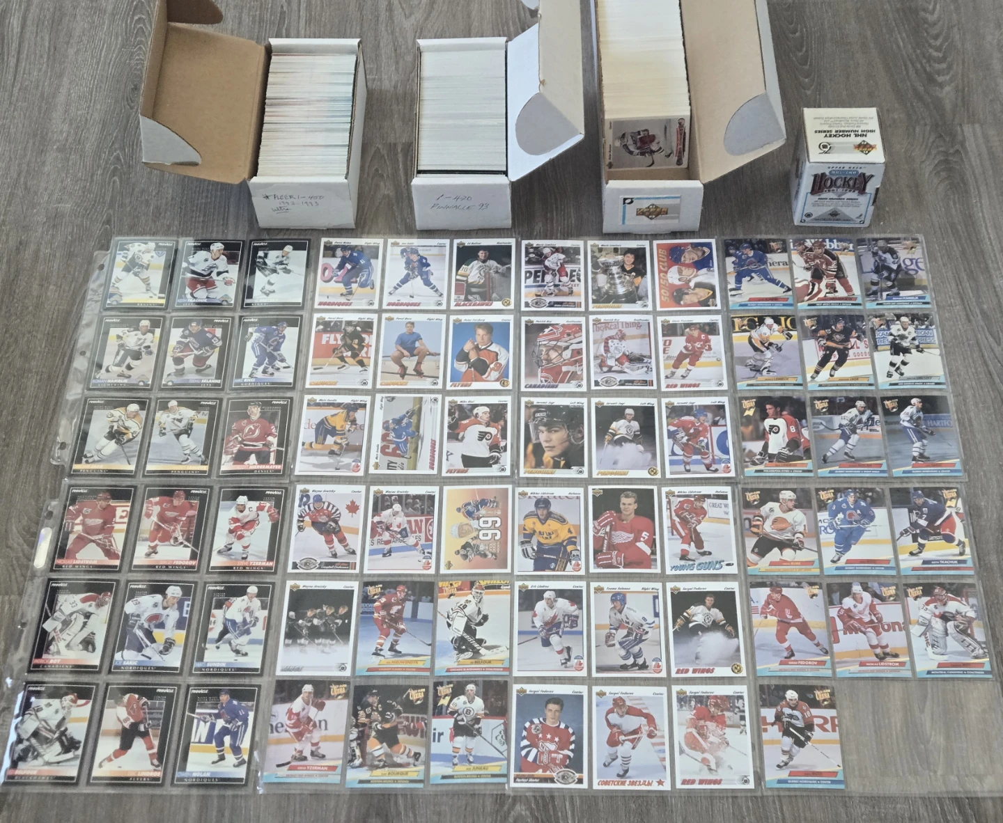 1991-93 Hockey Card Sets, Upperdeck, Ultra, Pinnacle - photo 2