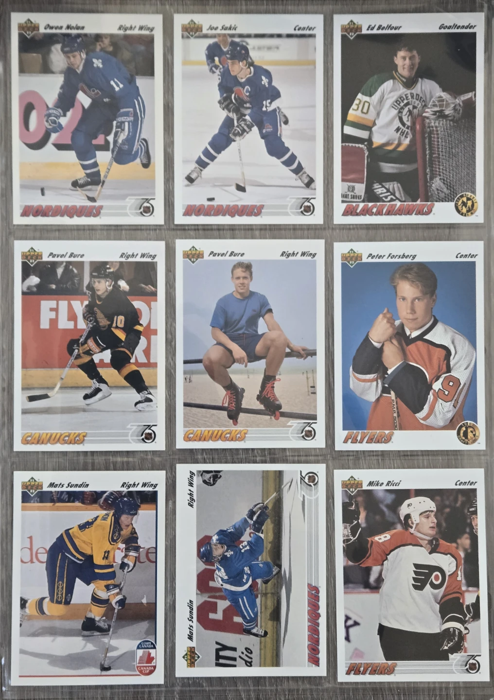 1991-93 Hockey Card Sets, Upperdeck, Ultra, Pinnacle - photo 3