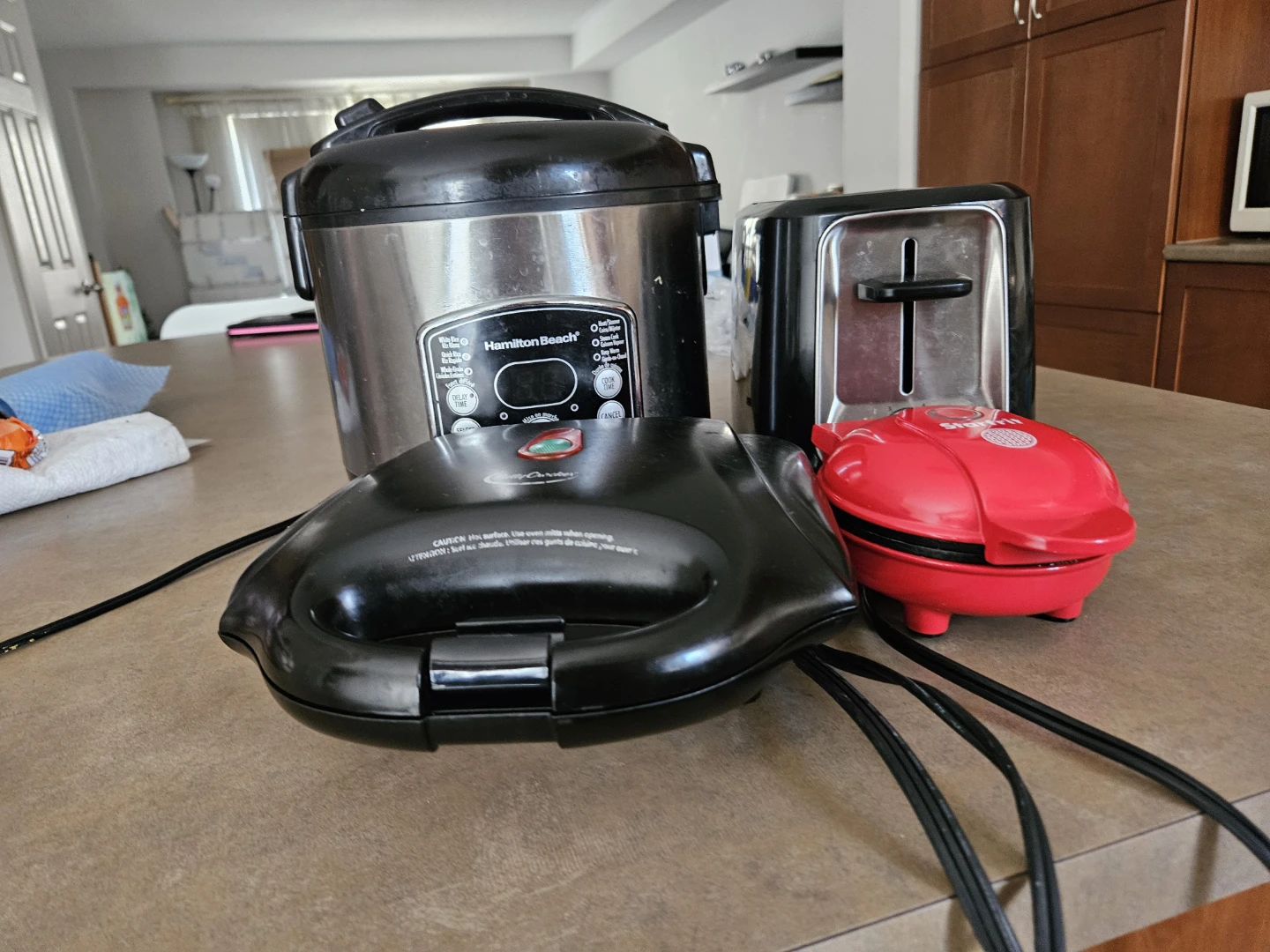 Hamilton Microwave, Sandwich maker, Toaster & waffles maker - photo 4