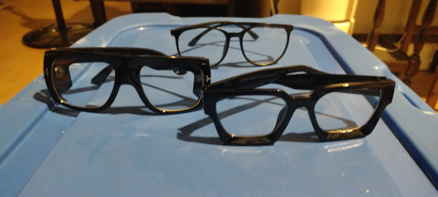 3 Pairs Black Eyeglasses Frames - photo 2