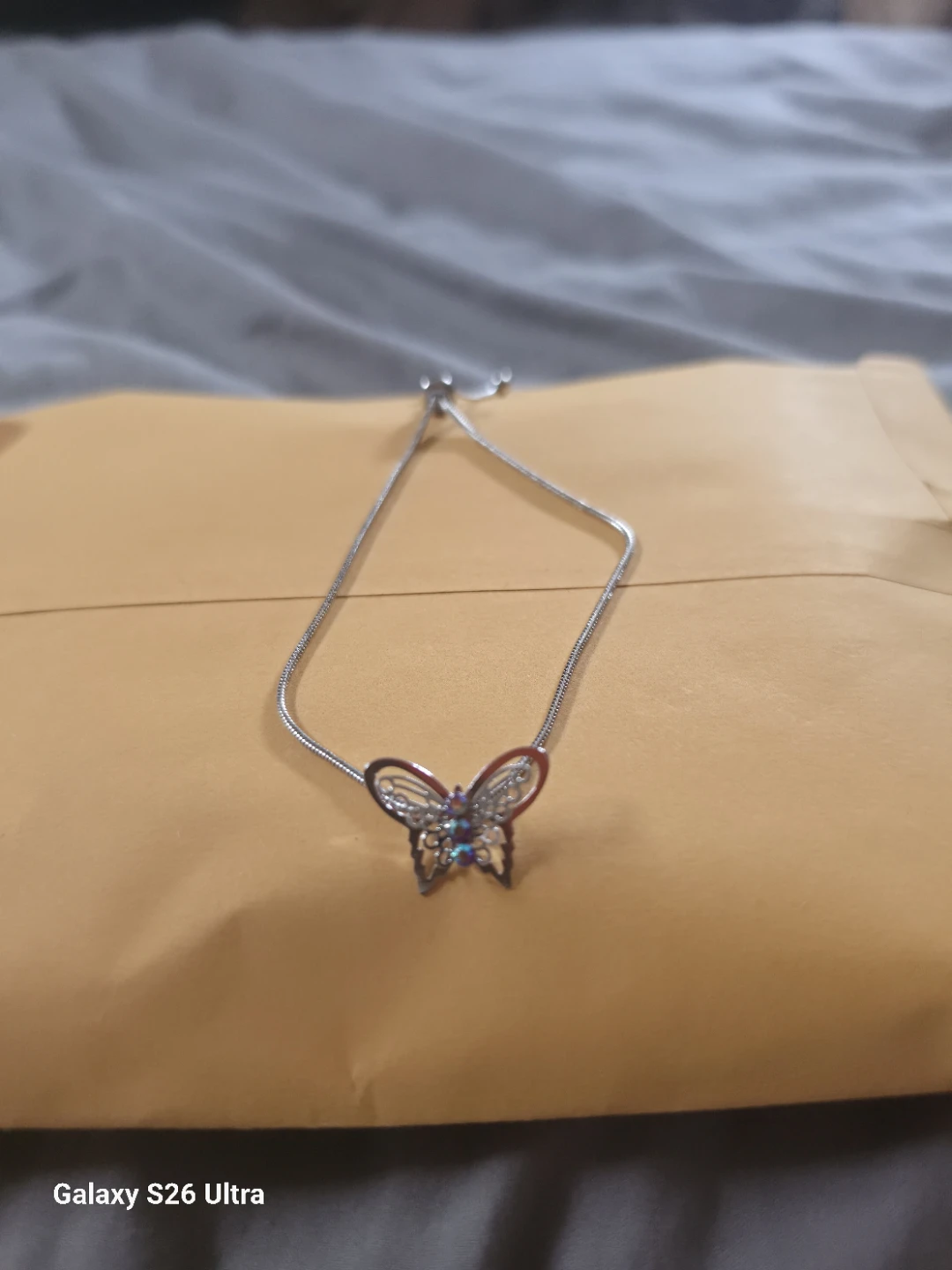 Butterfly Pendant Necklace