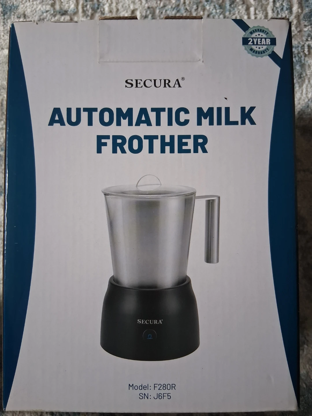 Secura Automatic Milk Frother F280R