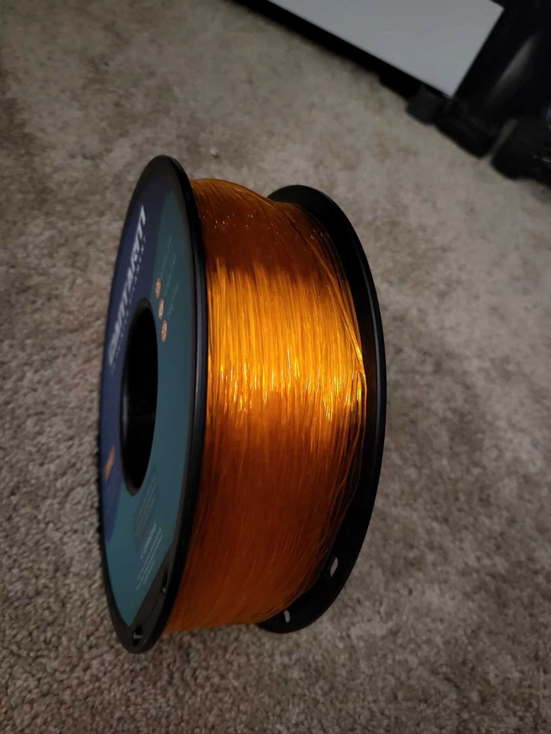 GIANTARM Orange TPU 3D Printer Filament - photo 2