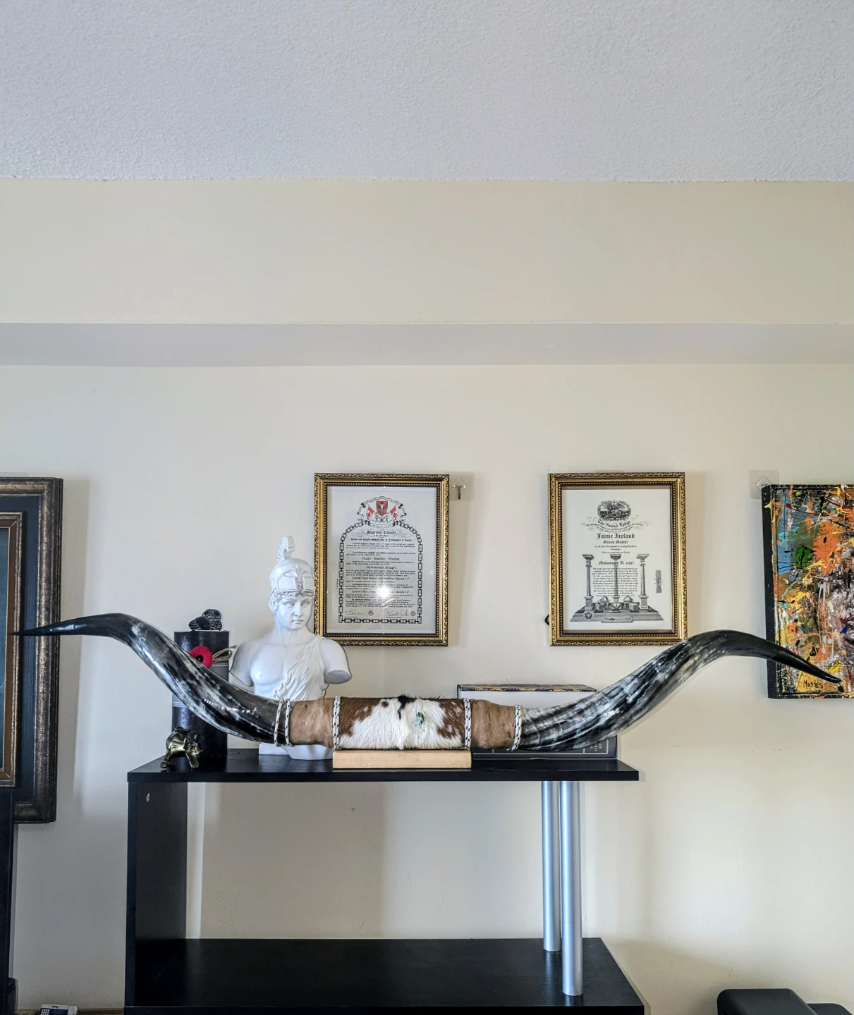 Authentic African Ankole Watusi Horn Mount | 5 foot - photo 5