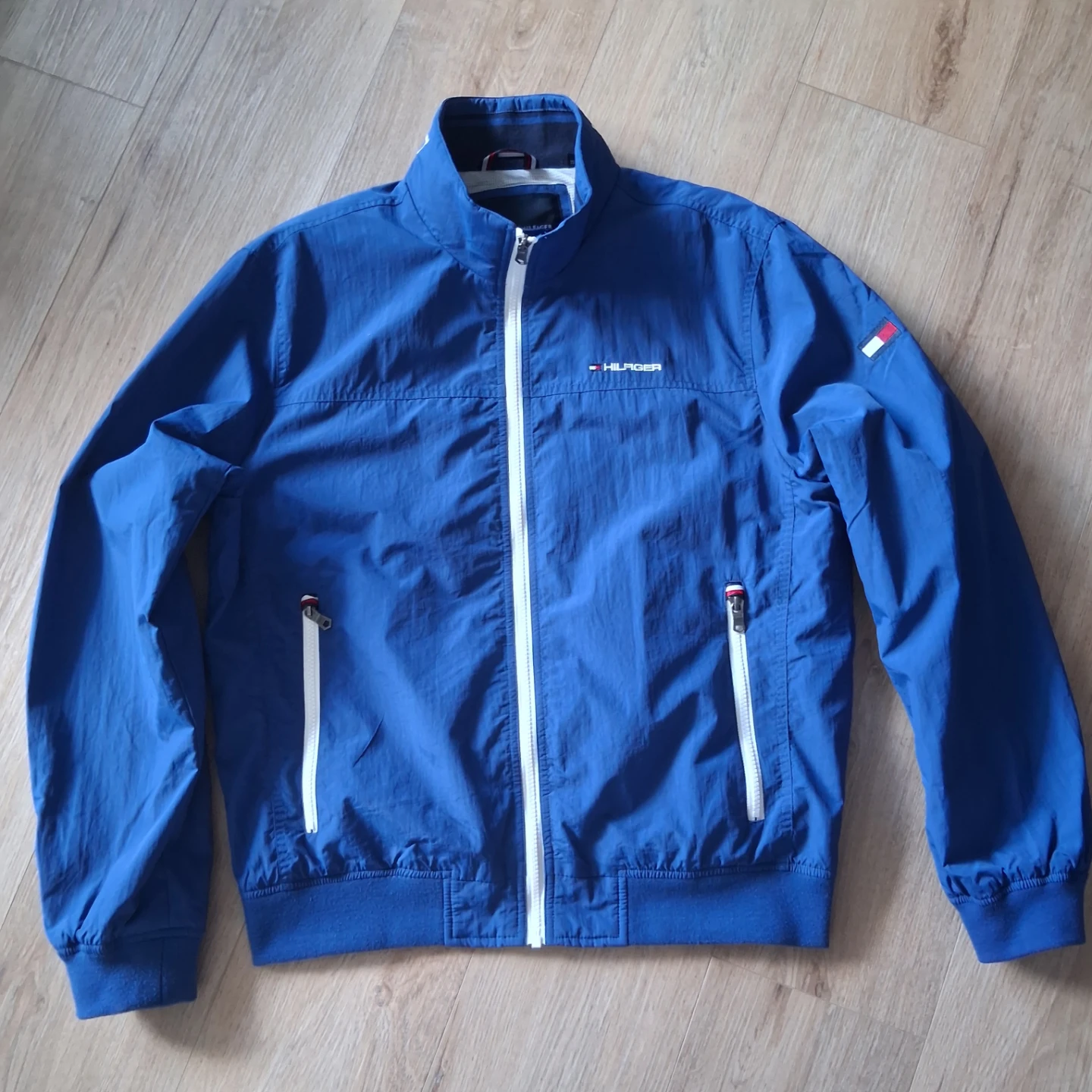 Tommy Hilfiger windbreaker regatta bomber jacket blue medium