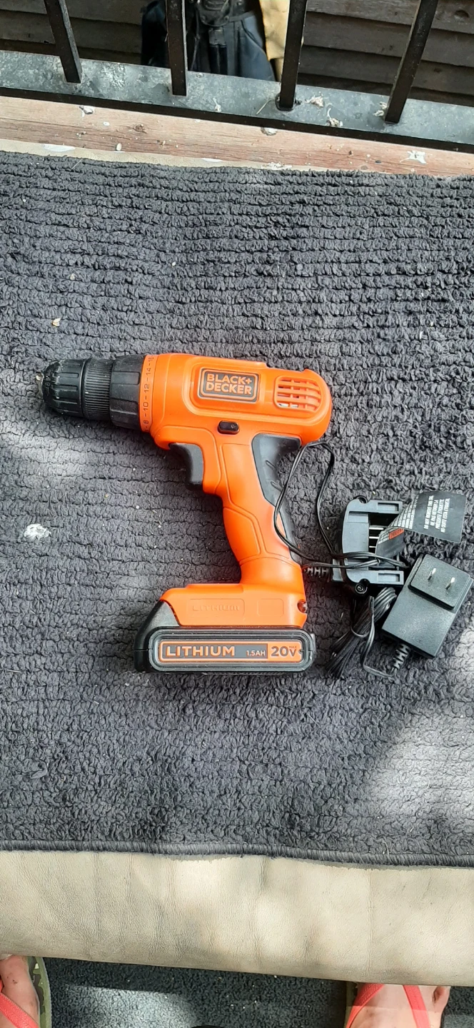 Black+Decker 20V MAX Lithium Drill