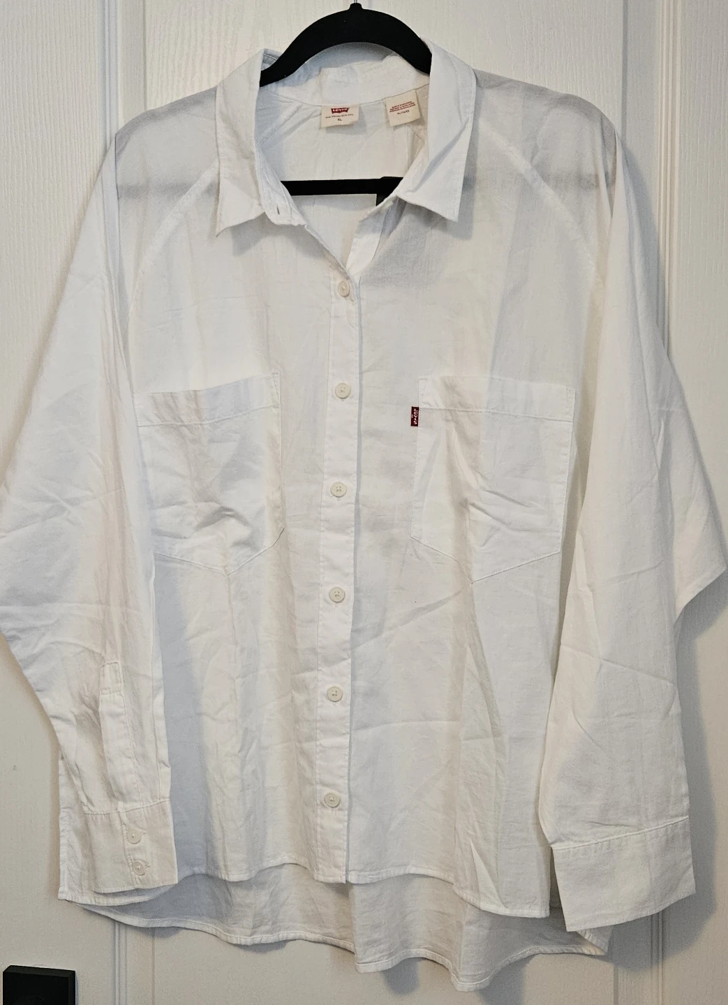 Levi's White Ex-Boyfriend Shirt - photo 2