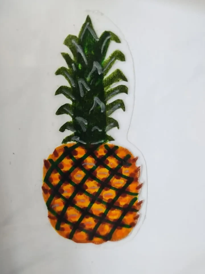 Pineapple Sticker Custom Made