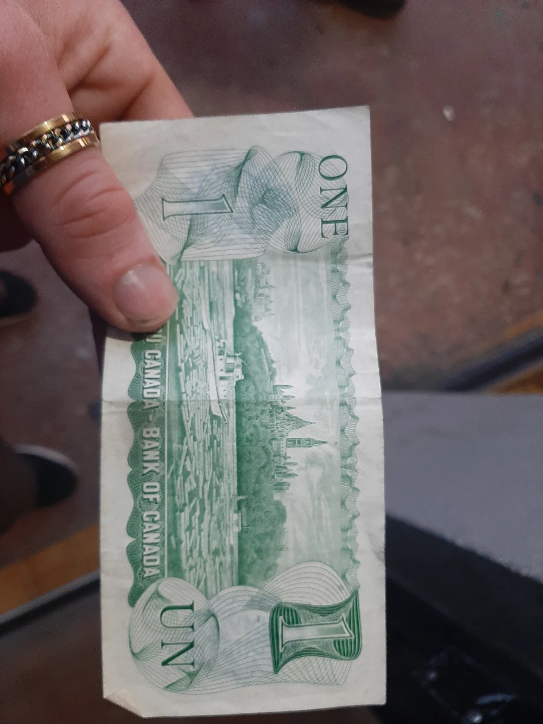 Canada $1 Bank Note
