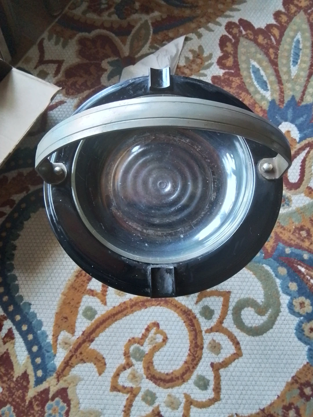 Vintage Ashtray Stand with Handle - photo 3
