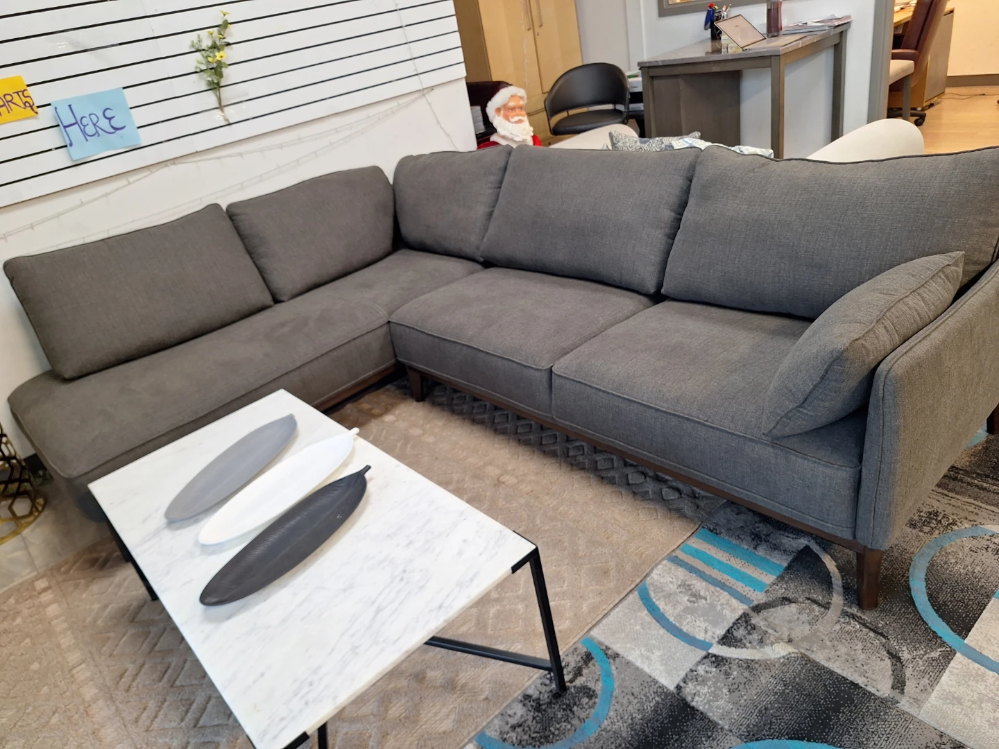 Grey Sectional Sofa