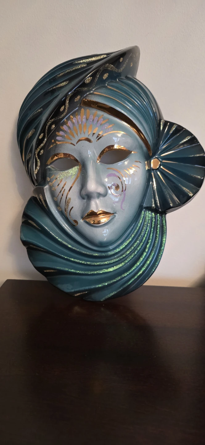 Decorative Venetian Mask Wall Art - photo 2