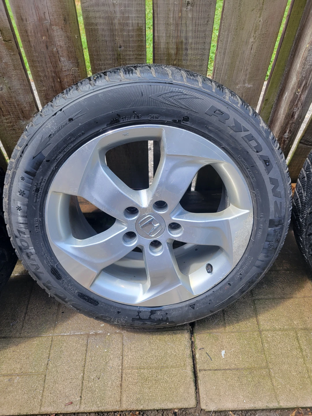 Set of 4 Honda Wheels with Nordica Tires - photo 3